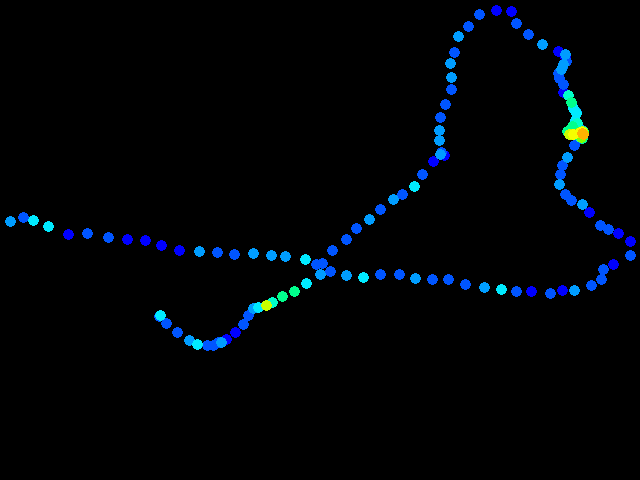 Ústaleč - walk 0.04 - 1.11 µSv/h