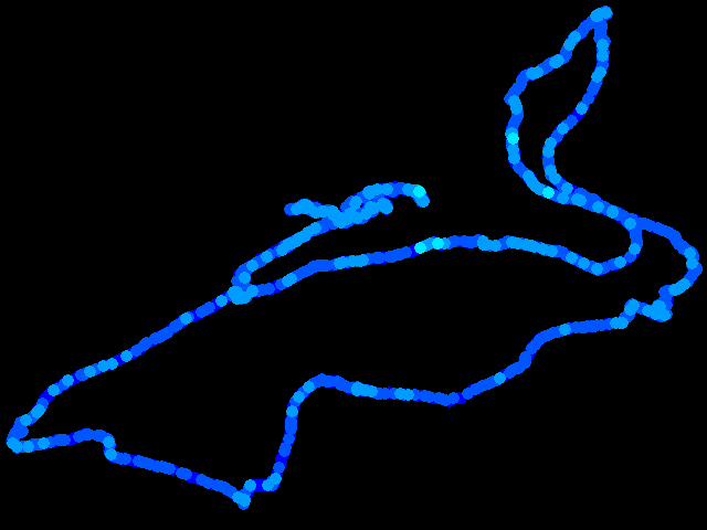  Rabštejn nad Střelou - walk 0.04 - 0.36 µSv/h