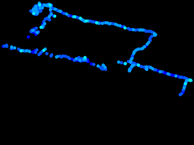  Budišov - walk 0.04 - 0.47 µSv/h