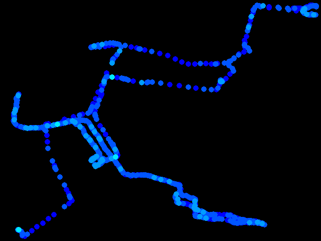  Hradec Králové - walk 0.04 - 0.32 µSv/h
