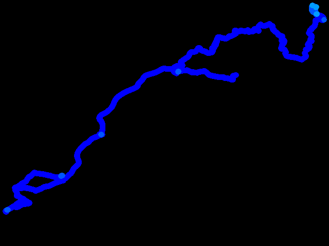  Testovaci jizda 2 0.03 - 0.29 µSv/h