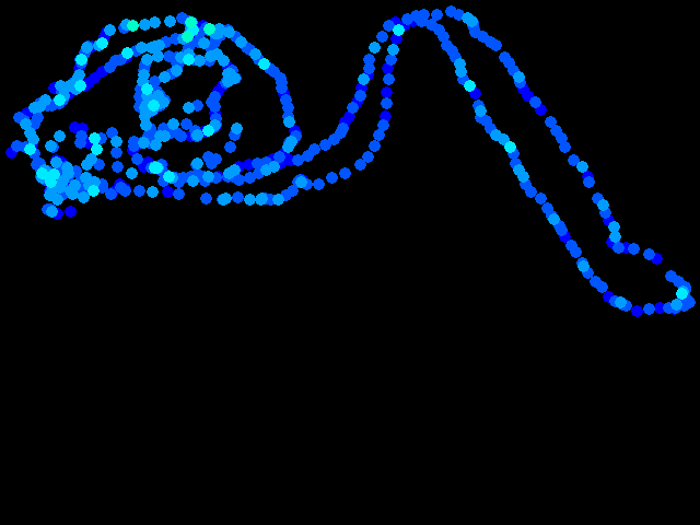  Horní Hrad - walk 0.04 - 0.47 µSv/h