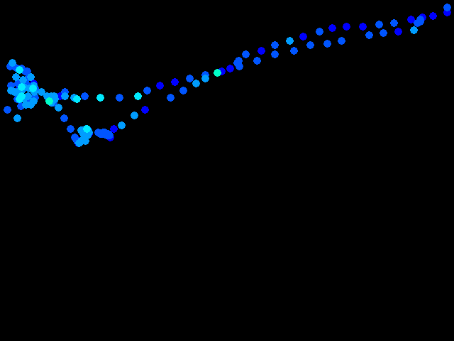  Karlovy Vary - walk 0.04 - 0.47 µSv/h