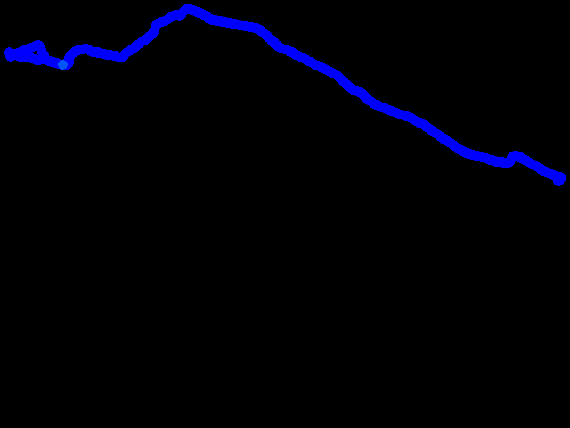  Testovaci jizda 3 0.04 - 0.13 µSv/h