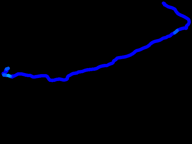  Stříbro - Slaný 0.03 - 0.22 µSv/h