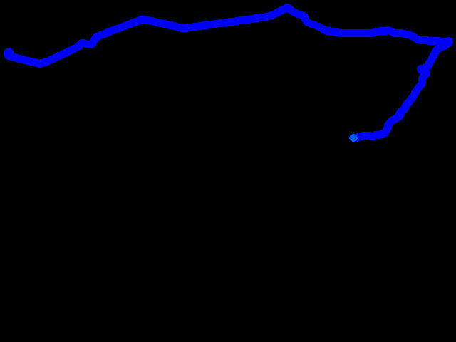  Tuněchody - Kladruby - Bor 0.05 - 0.12 µSv/h