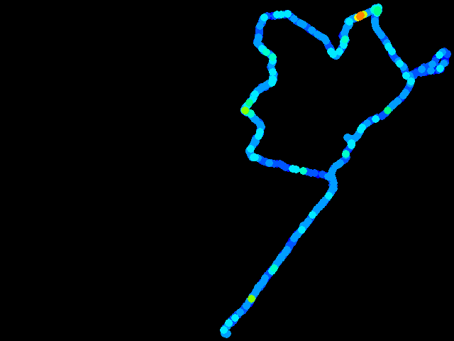 Mihoukovice - walk 0.04 - 2.08 µSv/h