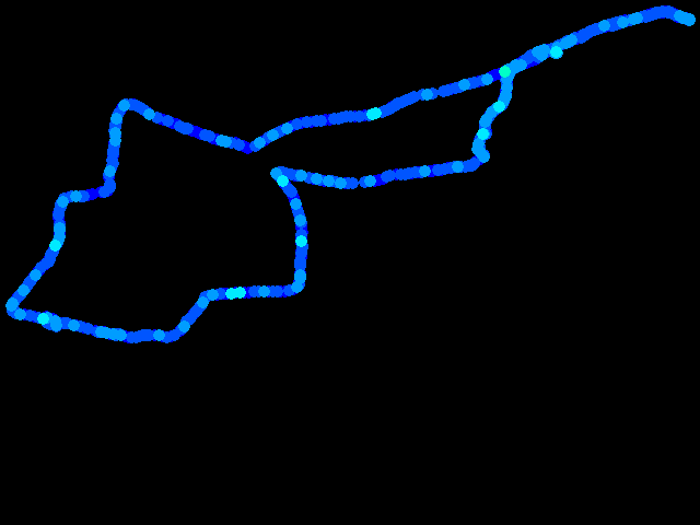  Chotěboř - walk 0.04 - 0.43 µSv/h