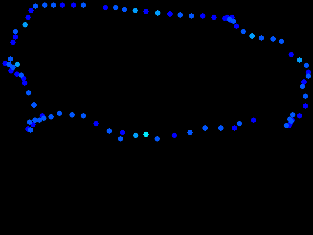  Prostějov - walk 0.04 - 0.32 µSv/h
