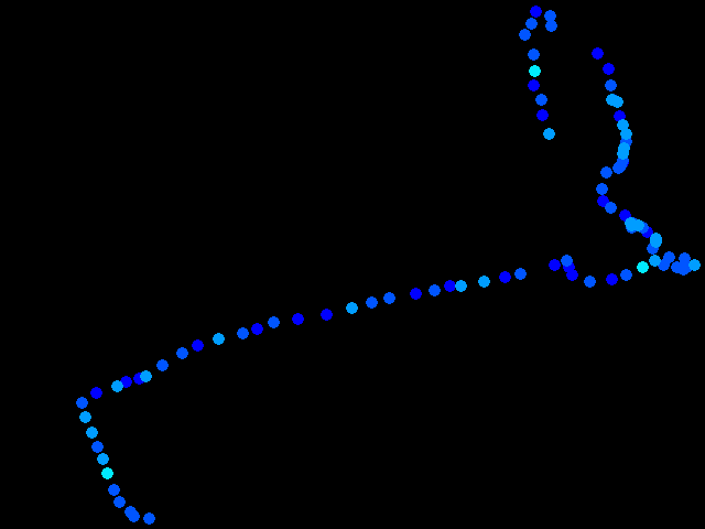  Brno - walk 0.04 - 0.4 µSv/h