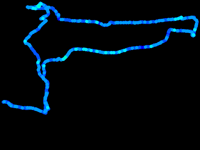  Rosice u Brna - walk 0.04 - 0.43 µSv/h