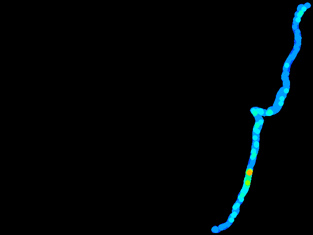  Jáchymov - walk 0.04 - 1.37 µSv/h