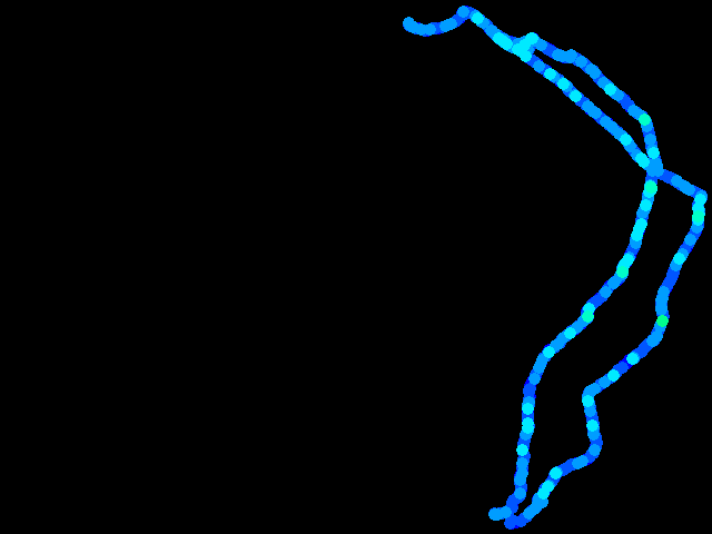  Jáchymov - walk 0.04 - 0.5 µSv/h