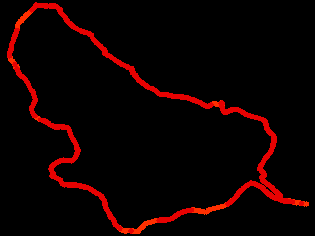  Procházka v přírodě 0.04 - 0.09 µSv/h