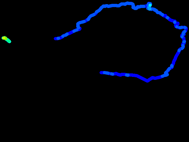  Vánoční procházka 0.04 - 0.71 µSv/h