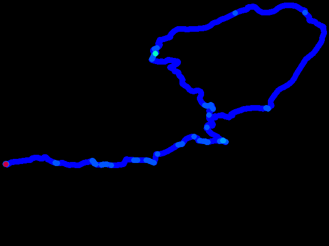  Kladská, Dyleň 0.03 - 17.95 µSv/h