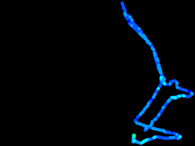  Kraków - walk 0.04 - 0.5 µSv/h