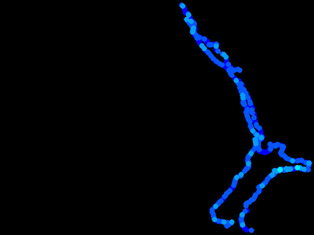  Kraków - walk 0.04 - 0.4 µSv/h
