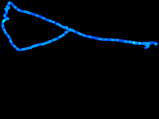  Kněžice - walk 0.04 - 0.32 µSv/h