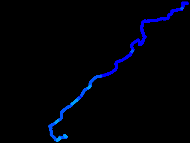  Libice - Praha 0.06 - 0.26 µSv/h