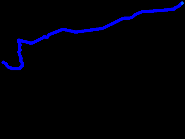  Stříbro - Bor - Stráž - Souměř 0.03 - 0.1 µSv/h
