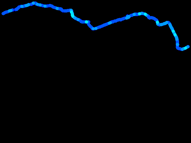  Brno - walk 0.04 - 0.4 µSv/h