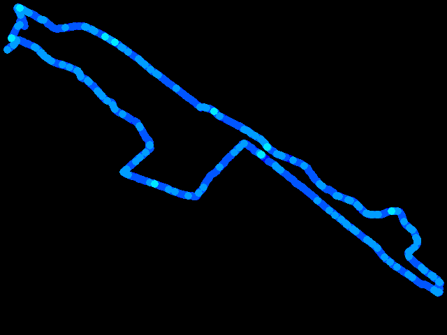  Zliv, Zbudov - walk 0.04 - 0.36 µSv/h