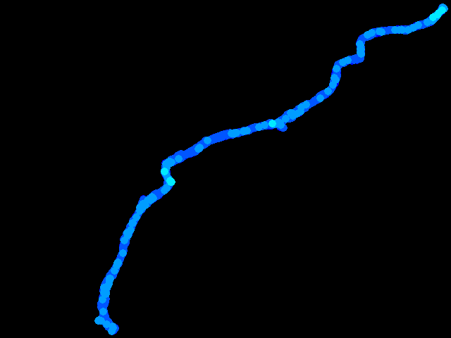  Oldřichovice, Javorový - walk 0.04 - 0.4 µSv/h