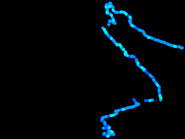  Walk Stockholm 0.04 - 0.54 µSv/h