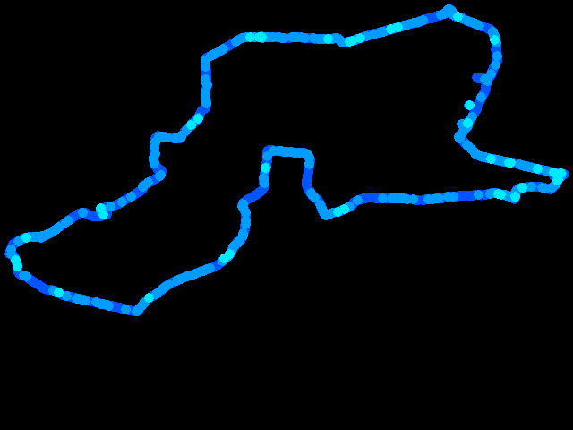  Ražice, Sudoměř - walk 0.04 - 0.4 µSv/h