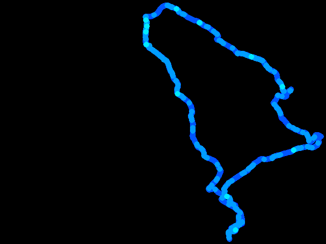  Banská Bystrica - walk 0.04 - 0.4 µSv/h