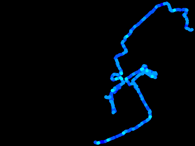  La Orotava - walk 0.04 - 0.4 µSv/h