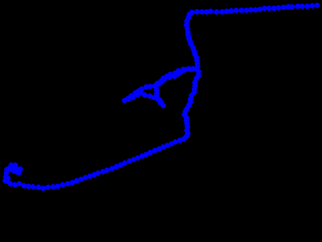  Procházka 0.04 - 0.1 µSv/h