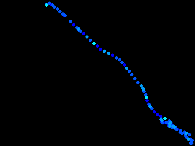  Chudčice - walk 0.04 - 0.4 µSv/h