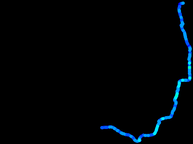  Jablonec nad Nisou - walk 0.04 - 0.43 µSv/h