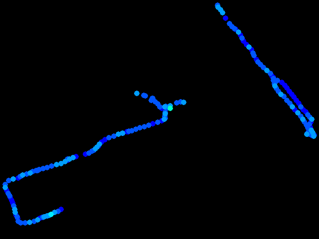  Liberec - walk 0.04 - 0.43 µSv/h