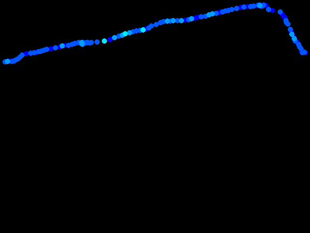  Warszawa - walk 0.04 - 0.36 µSv/h