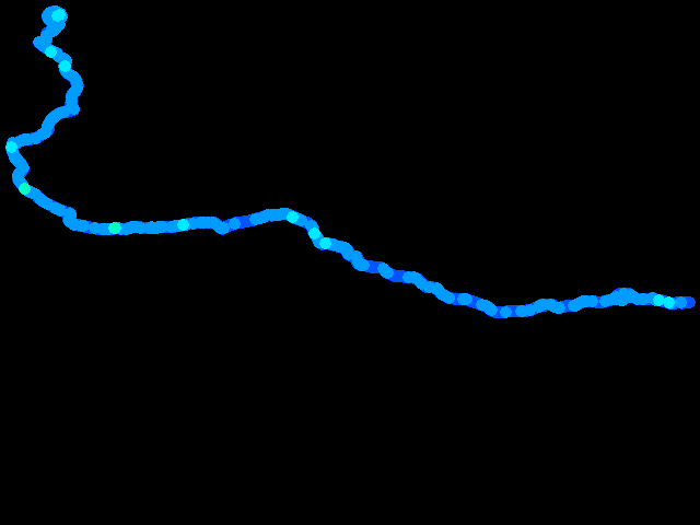  Trosky, Mladějov, Brada - walk 0.04 - 0.43 µSv/h