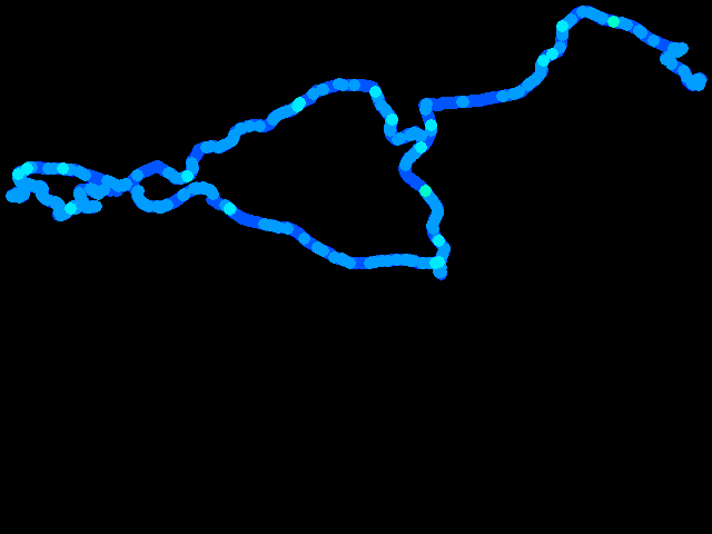  Lidečko, Pulčín, Lačnov - walk 0.04 - 0.43 µSv/h