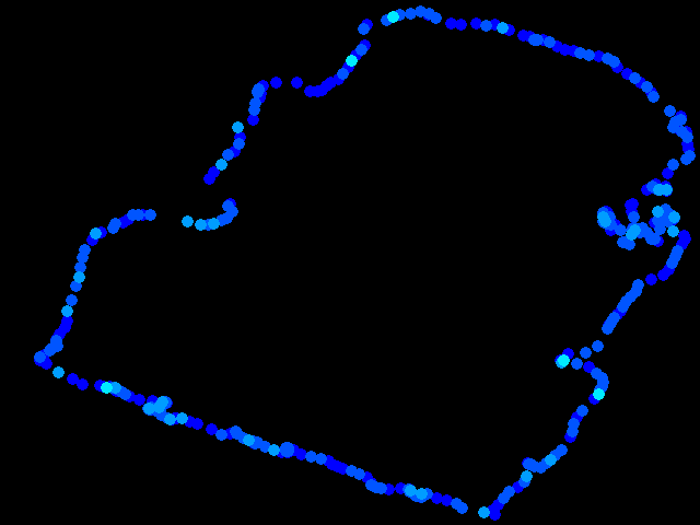  Hodonín - walk 0.04 - 0.36 µSv/h
