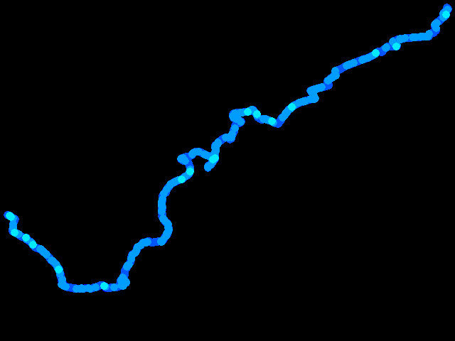  Hukvaldy, Frýdek-Místek - walk 0.04 - 0.4 µSv/h