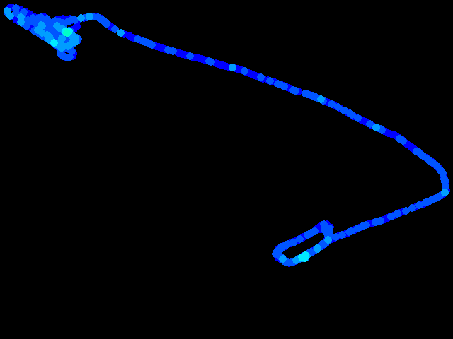  Praha, Roudnice nad Labem - airplane 0.04 - 0.43 µSv/h