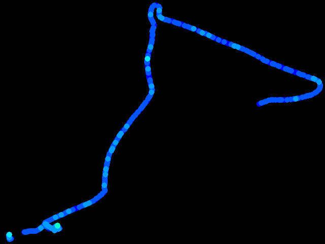  Letecká Trosky-Ralsko-Letňany 0.04 - 0.43 µSv/h