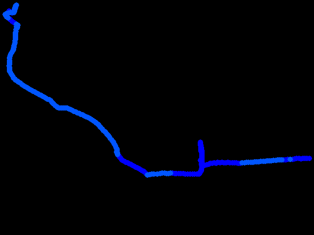  procházka Úsilné-Hůry 0.08 - 0.15 µSv/h