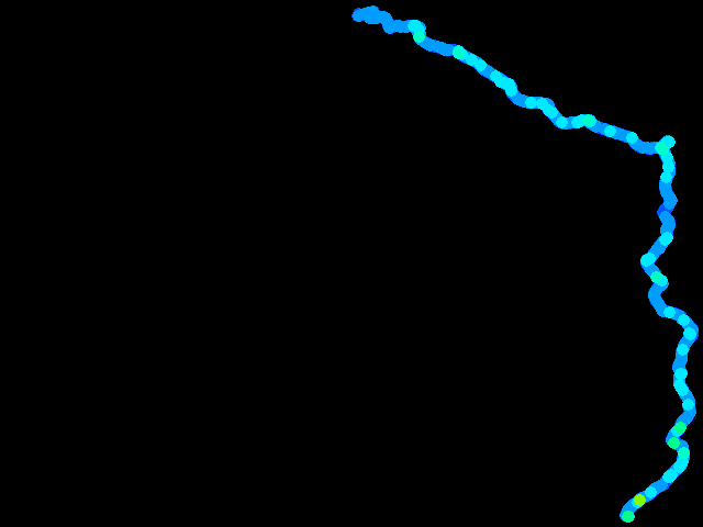  Křemešník - walk 0.04 - 0.61 µSv/h