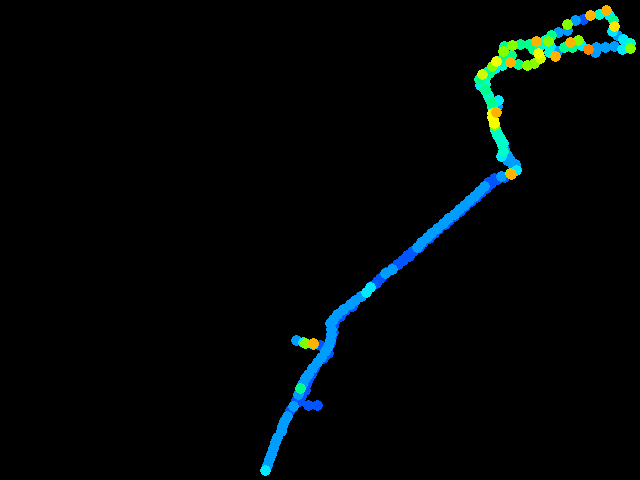  Příbram šachta 4 0.1 - 2.21 µSv/h