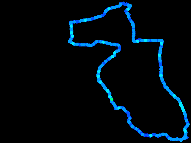  Tábor - walk 0.04 - 0.5 µSv/h