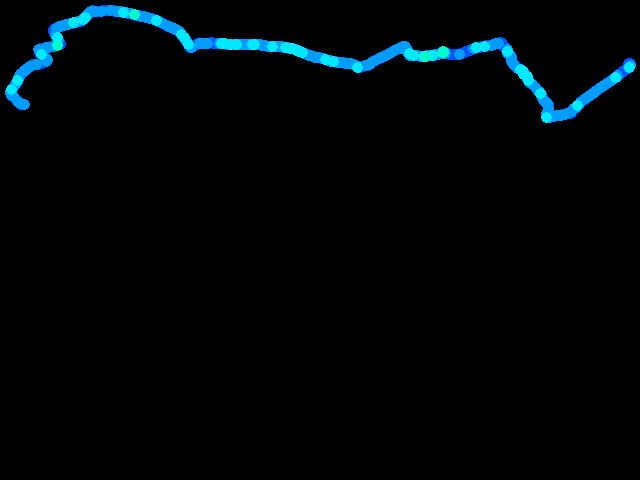  Dobronice u Chýnova, Tábor - walk 0.04 - 0.47 µSv/h