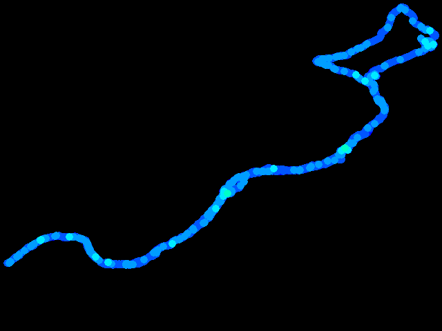  Klášterec nad Orlicí, Zemská brána - walk 0.04 - 0.43 µSv/h