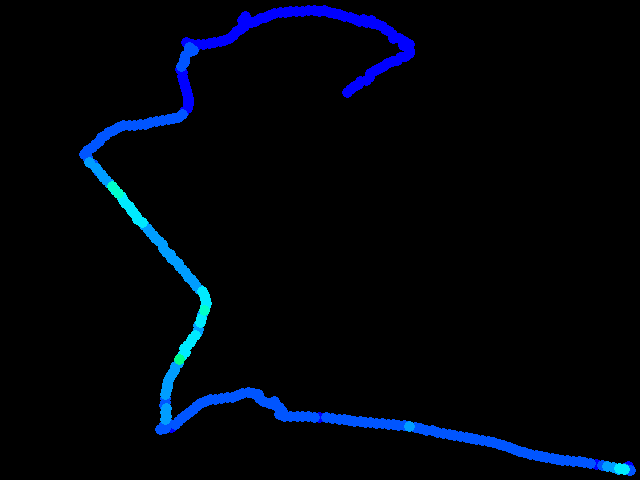  Nad Eduardem - Špičák walk 0.06 - 0.59 µSv/h